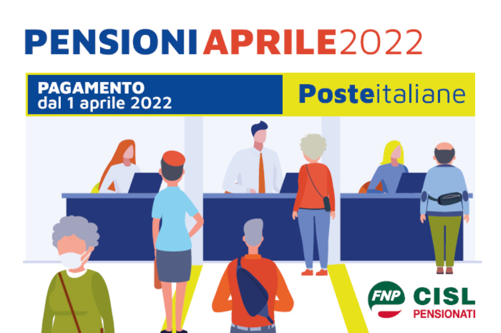 Pensioni aprile, il calendario dei pagamenti