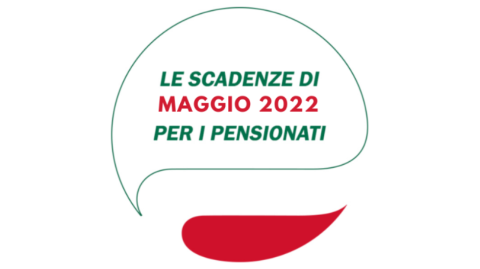 Le scadenze del mese di Maggio 2022