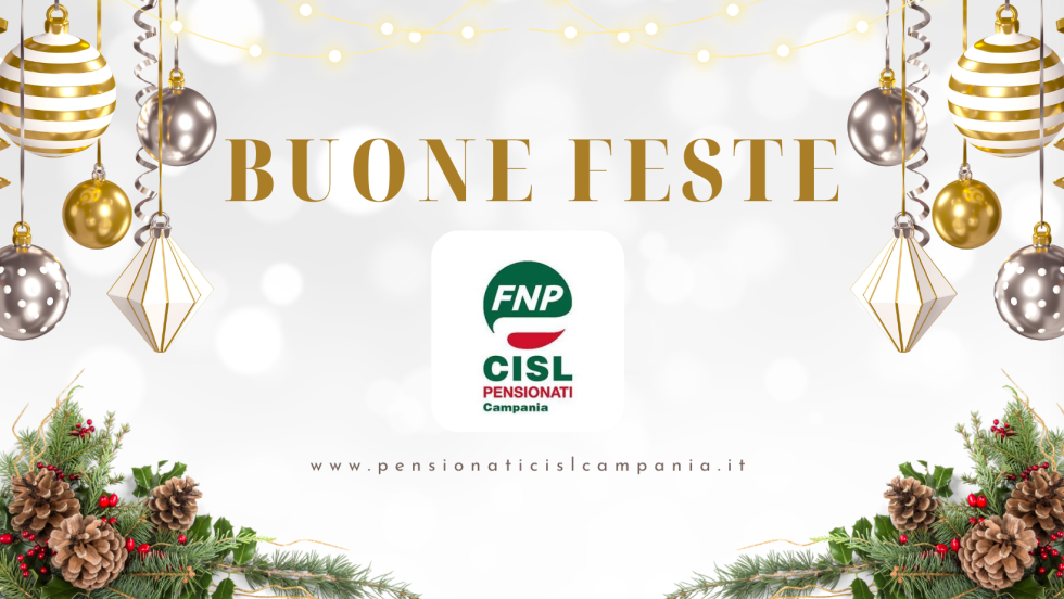 Gli auguri del Segretario Generale Fnp Cisl Campania, Antonio Maglio