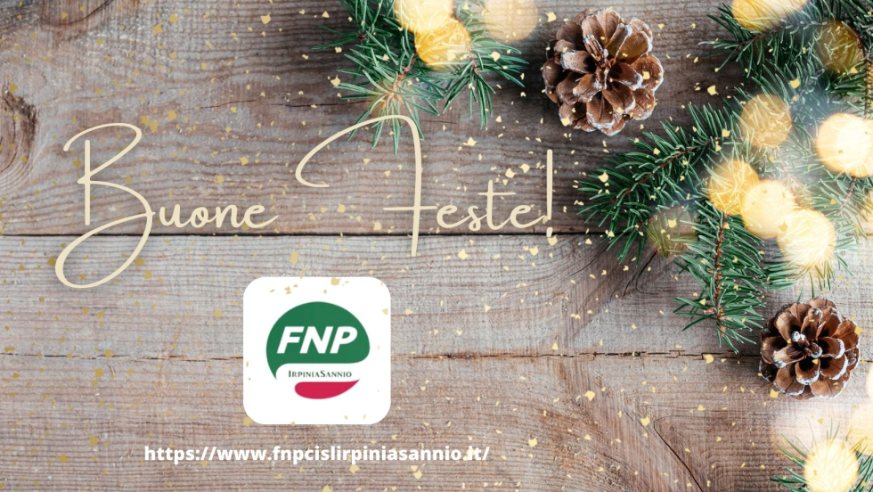 Gli auguri del Segretario Generale Fnp Cisl Irpinia-Sannio, Raffaele Tangredi