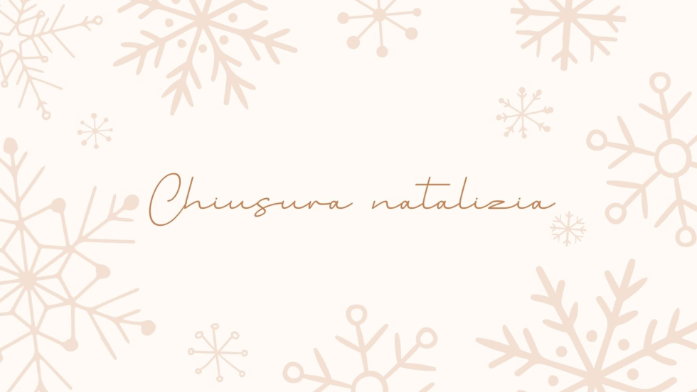 Chiusura natalizia