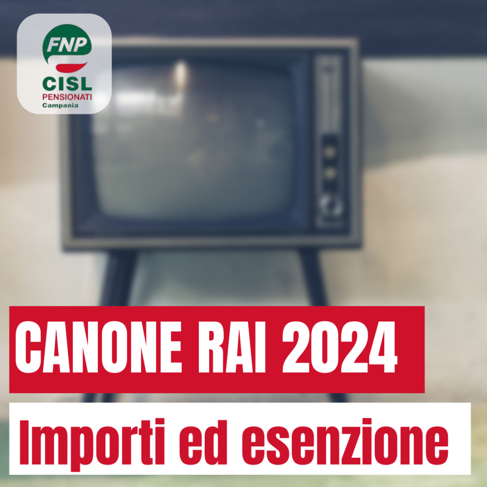 Canone RAI 2024: l'importo scende a 70 euro. Chi è esente?