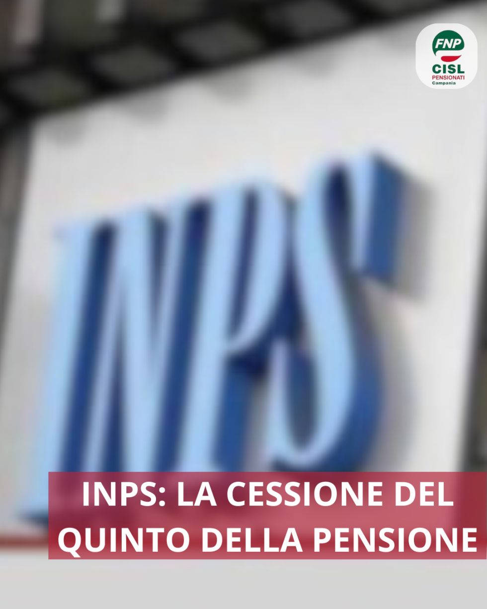 Inps: cessione del quinto della pensione
