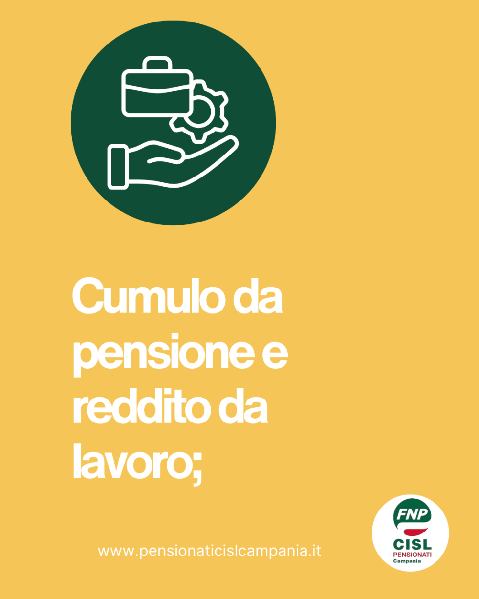 Cumulo pensione e reddito da lavoro: entro il 31 ottobre la dichiarazione