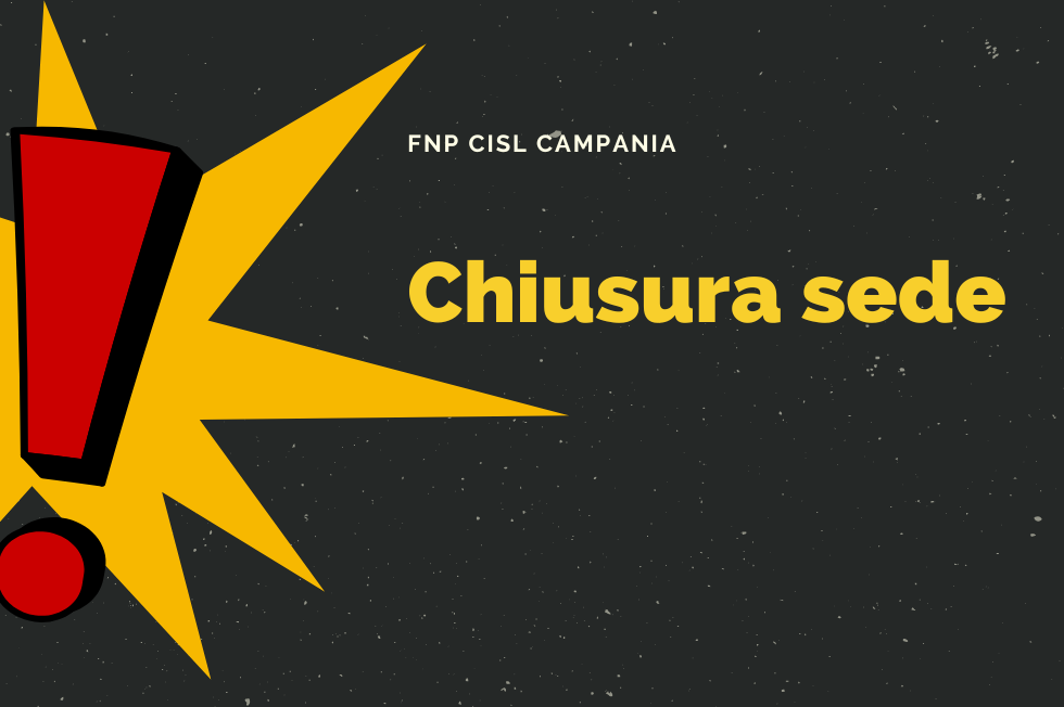 Chiusura straordinaria 