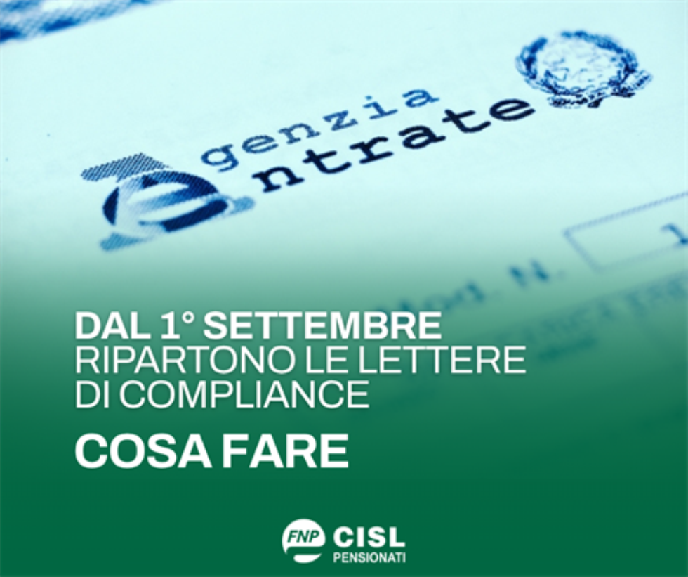 Agenzia delle Entrate: arrivano le lettere di compliance