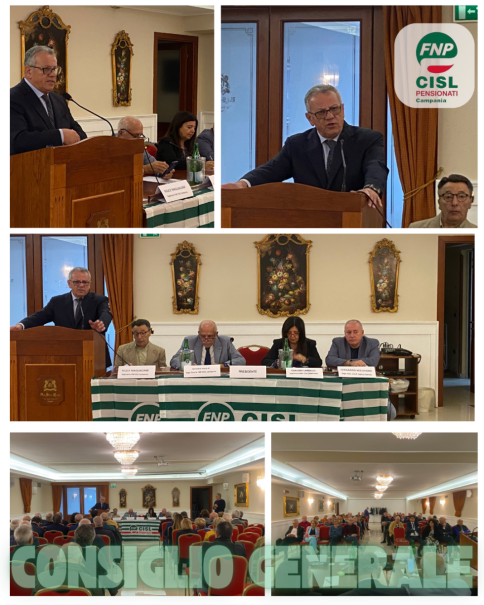 Consiglio Generale Fnp Cisl Campania del 14 Ottobre 2025