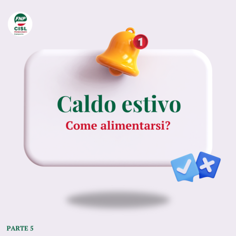 Caldo estivo: come alimentarsi?