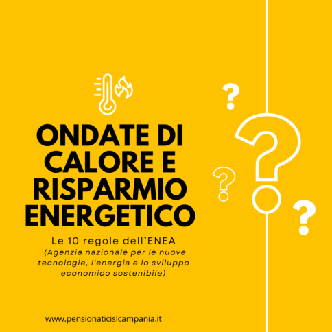 Ondate di calore e risparmio energetico: le 10 regole dell'ENEA