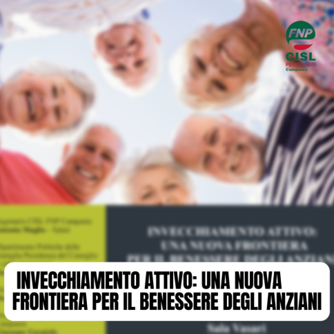 Invecchiamento attivo, il convegno il 6 giugno a Napoli