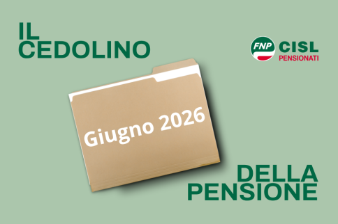 Cedolino pensione di giugno 2026, le informazioni utili