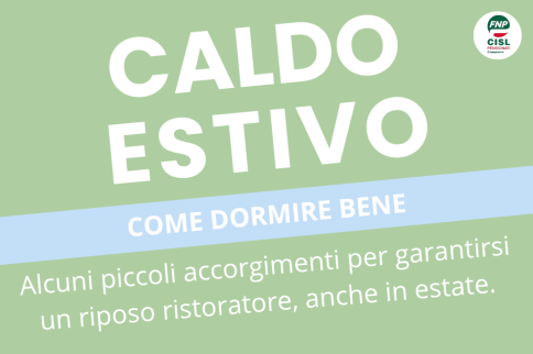Come dormire bene nel periodo estivo?