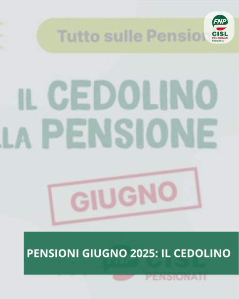 Cedolino pensione di giugno 2025, le informazioni utili