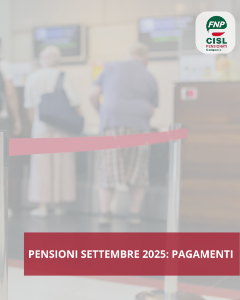 Pensione di settembre 2025, il calendario dei pagamenti