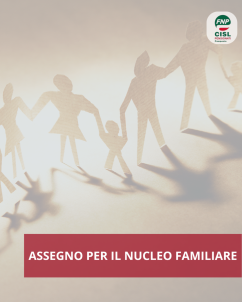Assegno per il nucleo familiare. Dal 1° luglio 2025 nuovi livelli di reddito