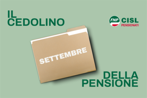 Cedolino pensione di settembre 2026, le informazioni utili