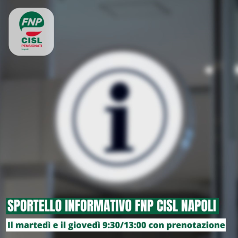 Sportello informativo Fnp Cisl Napoli