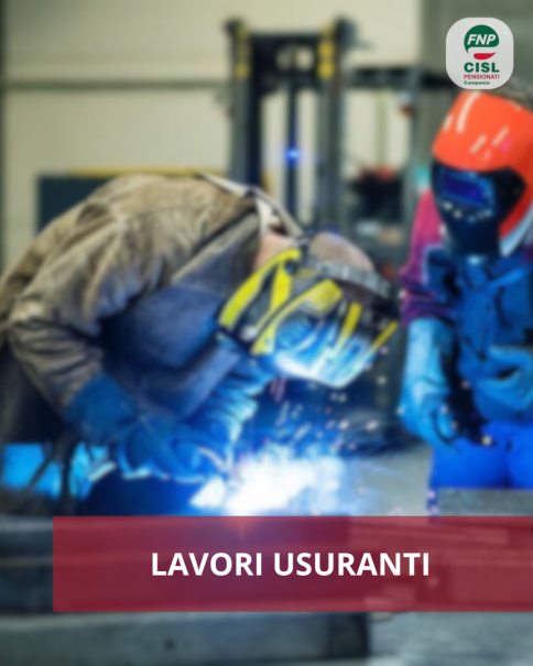 Lavori usuranti, domanda entro il 1 maggio