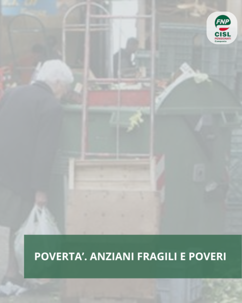 Povertà. Roberto Pezzani: sostenere gli anziani più poveri e fragili