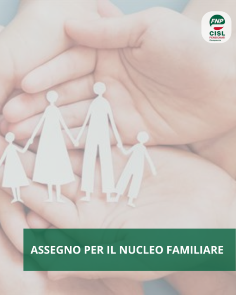 Assegno per il nucleo familiare. Dal 1° luglio 2025 nuovi livelli di reddito