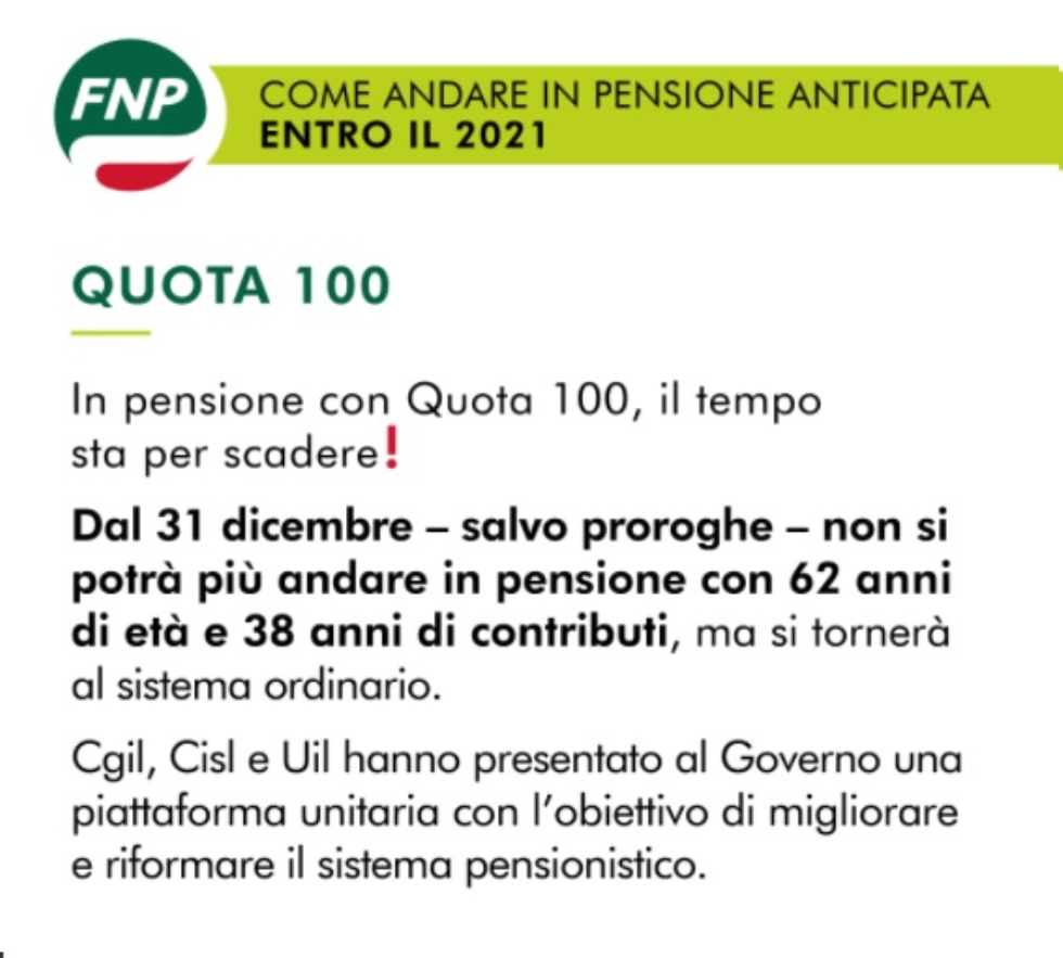 Guida QUOTA 100beneficiari, requisiti, finestre mobili e cumulabilità