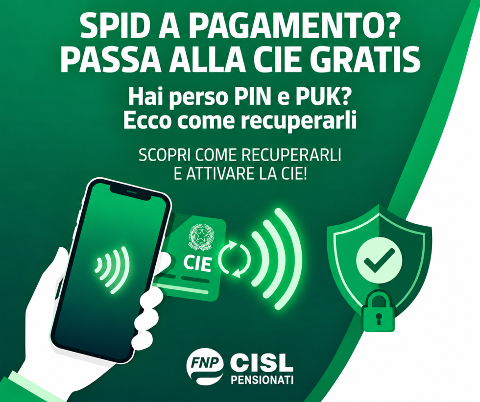 Spid a pagamento? Come passare alla Carta d'Identità Elettronica (CIE) e recuperare i codici PIN e PUK